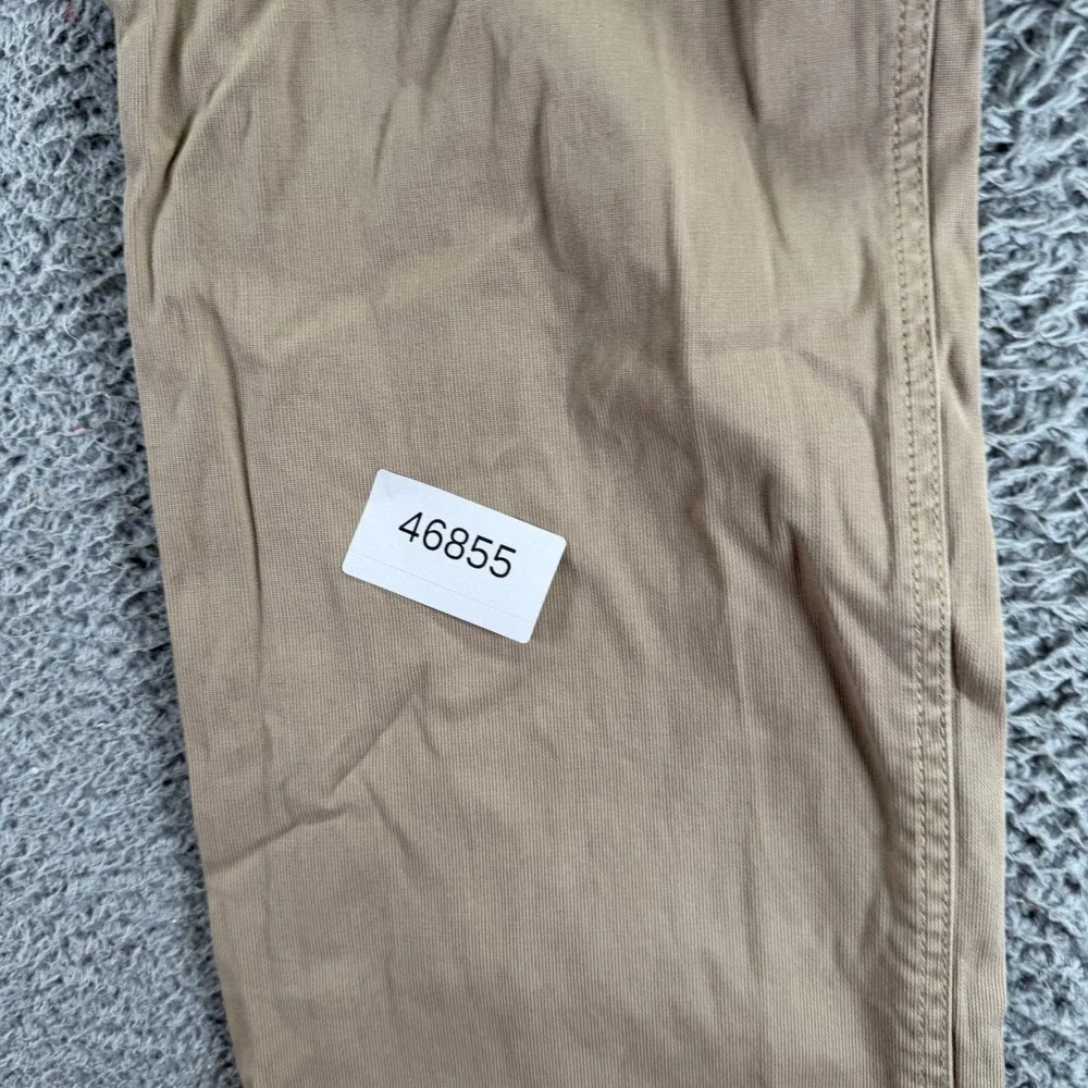 Carbon 2 Cobalt Pant Mens 33x31 Beige Cotton Corduroy Chino Straight Leg Stretch